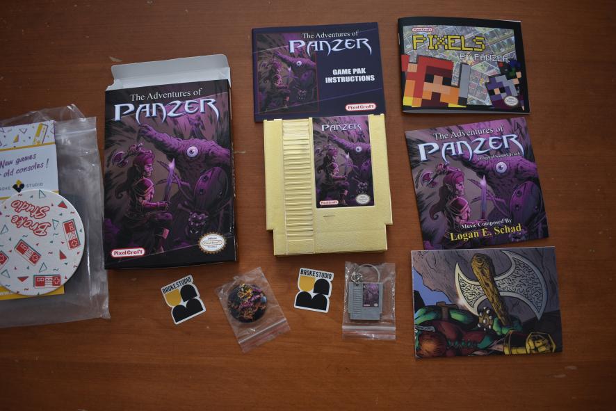 Adventue of Panzer NES physical edition